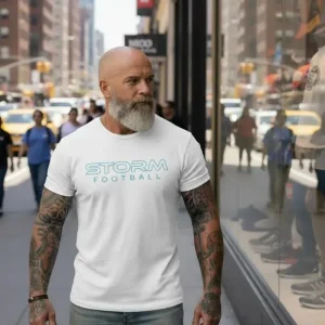 Nordic Storm - T-Shirt - White - Outline logo